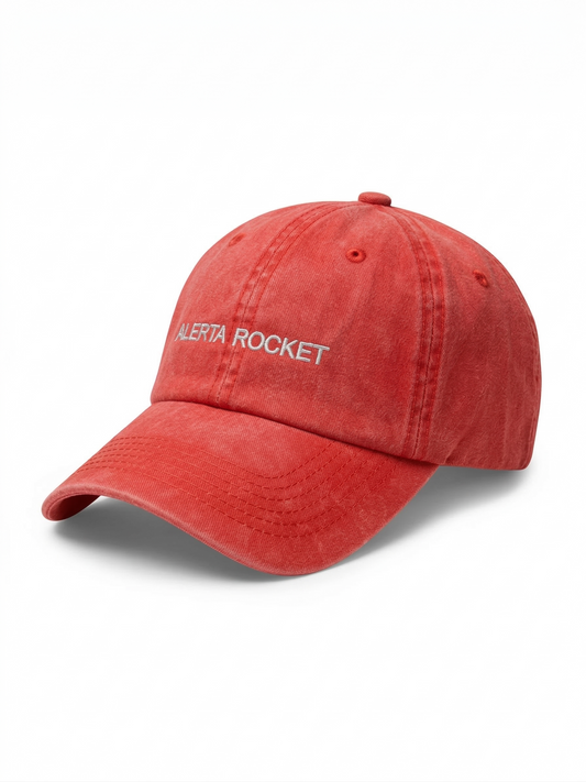 Gorra Alerta Rocket - Drill efecto lavado